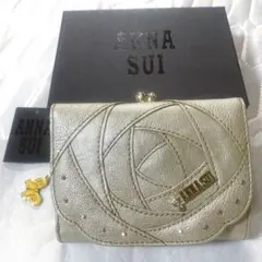 ANNA SUI 財布 ローズウッド財布　がま口のサムネイル