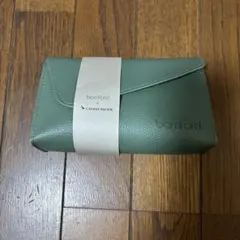 キャセイパシフィック航空ビジネスクラスアメニティポーチグリーン