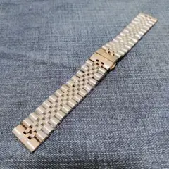 22mm　時計ベルト　ステンレス　汎用ジュビリーブレス