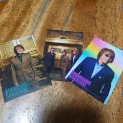 【厳選】ジ・アルフィー秋ツアートレーディングカード3枚組