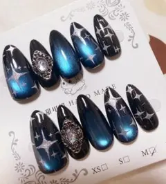 ⑤選べるネイルチップ Lサイズ 2つで400円 - メルカリ