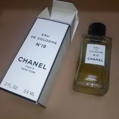 CHANEL Eau de Cologne N°19 59mlタイプ