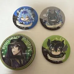 ディズニーツイステッドワンダーランド　缶バッジセット