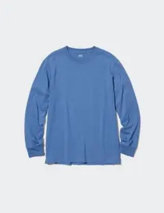 エアリズムコットンUVカットクルーネックT（長袖）