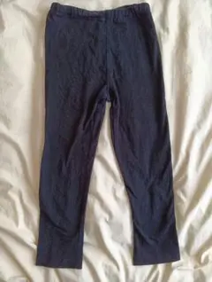 値下げ☆　ユニクロ 140　レギンス　黒