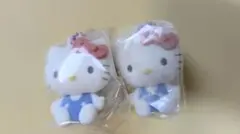 ふわふわフロッキー　マスコット　キティちゃん×2