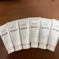 uno ホイップウォッシュ モイスト 130g 6本セットのサムネイル
