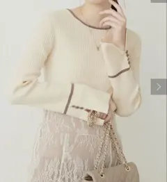 配色ニット ニット