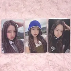 FOCUS K-POPタレントカード 3枚セット