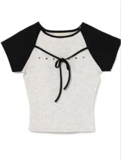 andmary Alma ribbon tops グレー grey andmary Alma ribbon tops gray グレー - メルカリ