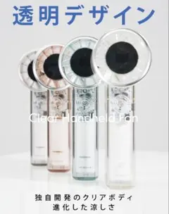 【新品】CICIBELLA クリアハンディファンのサムネイル