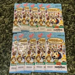 新品 どうぶつの森 amiiboカード 第3弾 10パック 未開封品