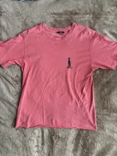 oldStussy ピンク Tシャツ シャドーマン　黒タグのサムネイル