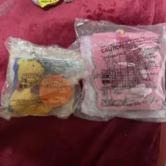 マクドナルド　くまのプーさんぬいぐるみキーホルダー2点セット