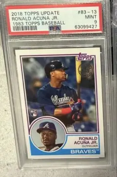 PSA9 Ronald Acuna Jr. 2018 Topps RC