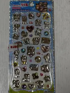 【国内正規品】 ラブ友 ストーンつき ジュエル プチドロップ シール 平成女児