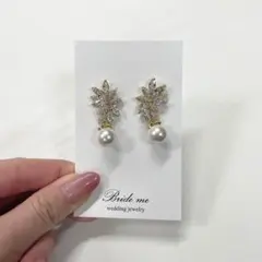 Bride me ブライドミー　ゴールドピアス