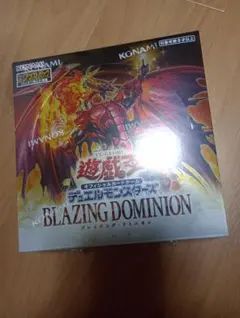 新品未開封】遊戯王OCG BLAZING DOMINION 1BOX - メルカリ