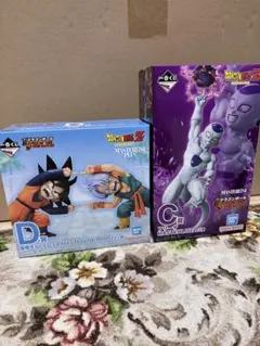 一番くじ　ドラゴンボール D賞孫悟天&トランクス C賞　フリーザ おまけ付き