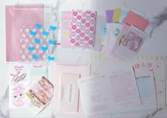 トレカ梱包 素材 セット トレカ台紙 ピンク ドムソン