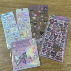 ハローキティ ボンボンドロップシール など5点セット