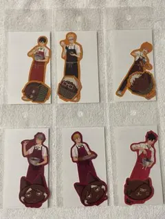 ハイキュー!! 明治 オリジナルステッカー 6種6枚セット - メルカリ