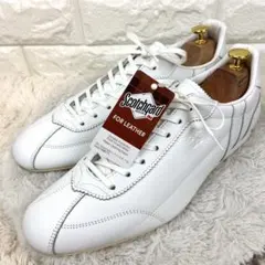 ほぼ新品 パトリック PATRICK スニーカー ダチア レザー ホワイト 43