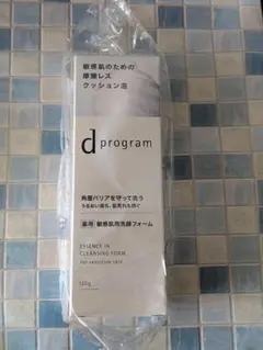 資生堂　dプログラム エッセンスイン クレンジングフォーム 120g　洗顔のサムネイル