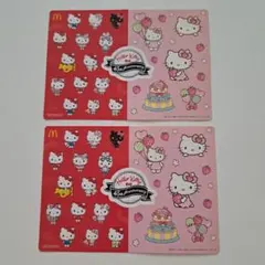 ハッピーセット ハローキティ シール2枚