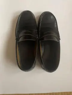 黒ローファー