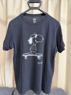 UNIQLO UT スヌーピー Tシャツ ブラック