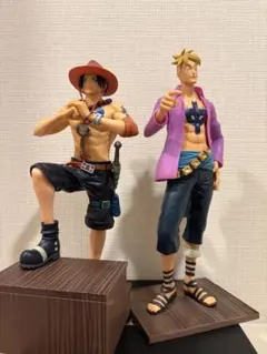 一番くじ ワンピース 白ひげ海賊団 B賞 マルコ C賞 エース フィギュア