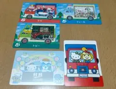 どうぶつの森　amiibo　サンリオカード　おまけシール付き