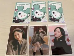TWICE ミナ オフラインくじ クリアカードセット
