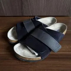 BIRKENビルケンシュトック Kyoto ネイビー38 24.5㎝ ナロー - メルカリ