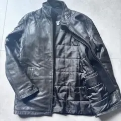美品 バーニーズニューヨーク ライダースジャケット 羊革 2way 美品 バーニーズニューヨーク ライダースジャケット 羊革 2way