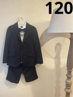 美品 GU & ZARA フォーマルセット シャツ蝶ネクタイ付き120