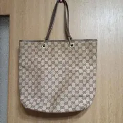 GUCCI GGパターン トートバッグ ベージュ