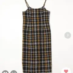 ミラオーウェンmila owen ツイードワンピース