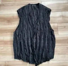 美品　希少　ISSEY MIYAKE イッセイミヤケ シワ加工 ジレ ベスト