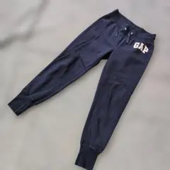 b4457 GAP【XXS】スウェットパンツ ネイビー 裏起毛