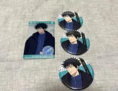 呪術廻戦　じゅじゅつ旅　クリアカード・缶バッジ(等身) 伏黒恵