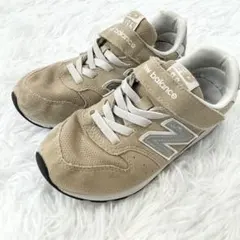 【new balance】996 ベージュスニーカー 子供　靴 19.5cm