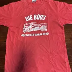 BABYDOLL 半袖 Tシャツ レッド BIG BOO'S