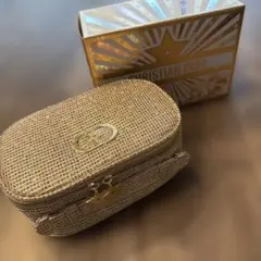 新品未使用【DIOR】ディオール ノベルティ ポーチ ホリデー2025 ゴールド