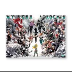 ヒロアカ 原画展 B2ポスター キービジュアル ヒーローVSヴィラン