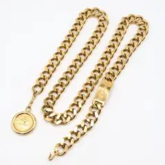 美品　シャネル　チェーン　ベルト　ゴールド　ヴィンテージ