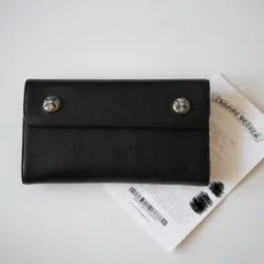 クロムハーツ　ウェーブ　ロングウォレット　長財布『新品未使用』 2026年最新】CHROME HEARTS(クロムハーツ)WAVE ウェーブロング