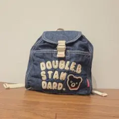 ミキハウス DOUBLE.B デニムリュック
