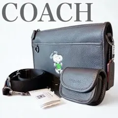極美品❗️COACH ピーナッツコラボ チャーリーブラウン 2wayバッグ 